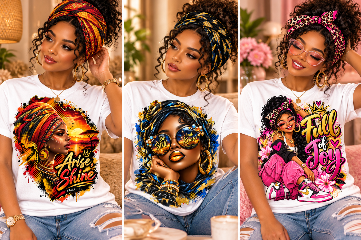 T-shirtmockup: Arise Shine